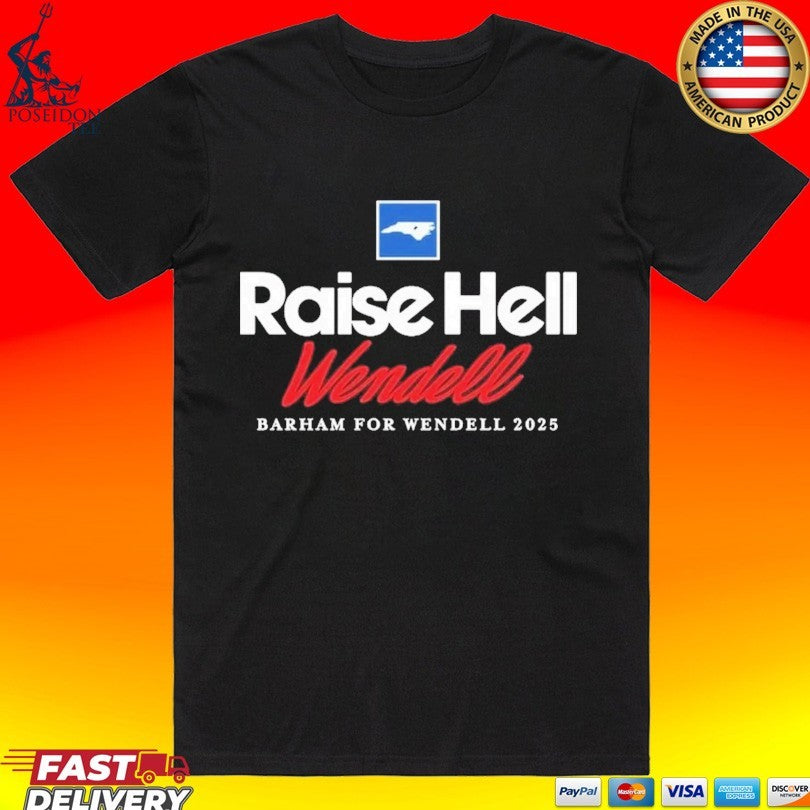 American Aquarium Raise Hell Wendell Barham For Wendell 2025 T-shirt