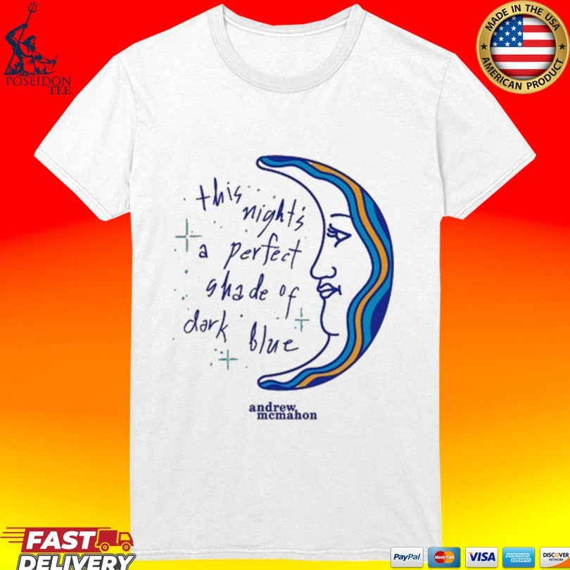 Andrew Mcmahon Jack’s Mannequin Dark Blue T-shirt