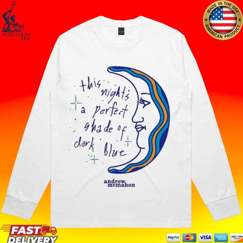 Andrew Mcmahon Jack’s Mannequin Dark Blue T-shirt
