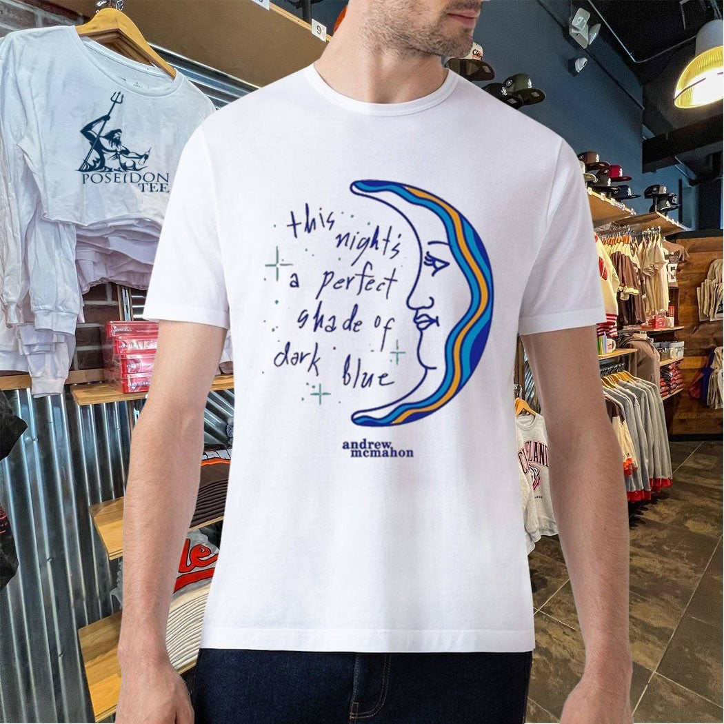 Andrew Mcmahon Jack’s Mannequin Dark Blue T-shirt