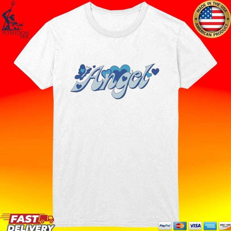 Angel Butterfly Heart Big Bud Press T-shirt