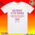 Angel Reese Baltimore To The World Tour T-shirt