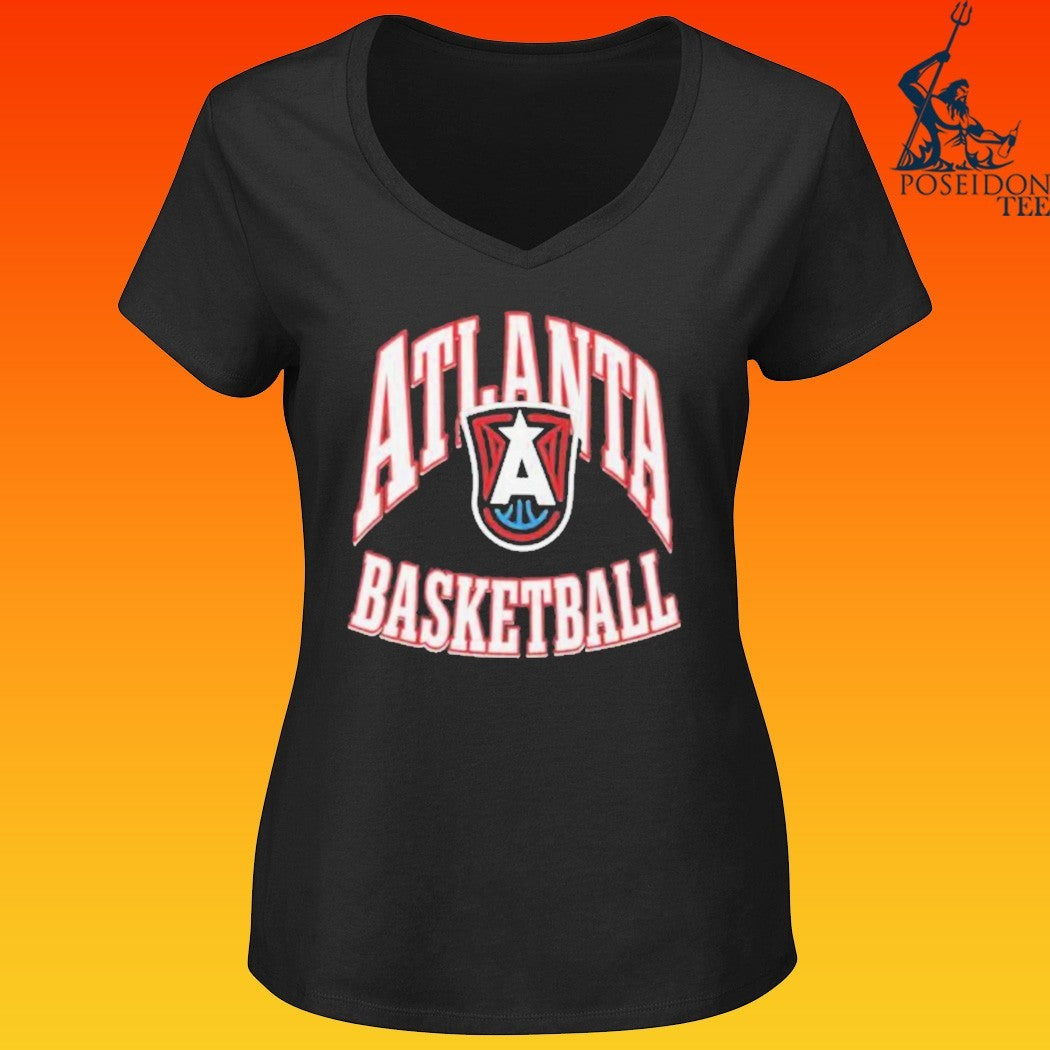 Angel Reese With Atlanta Basketball 2026 T-shirt