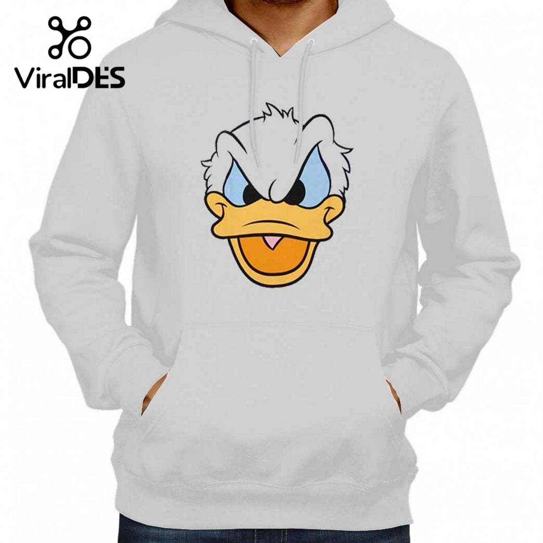 Angry Donald Duck Hoodie