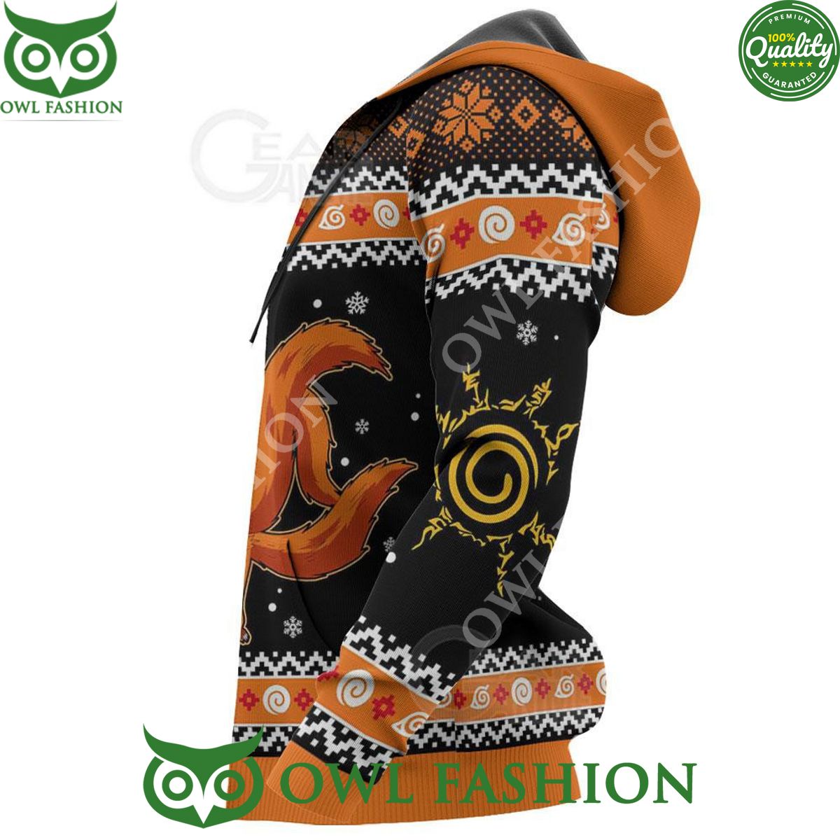 Anime Kurama Nine Tails Ugly Christmas Sweater Xmas Gift