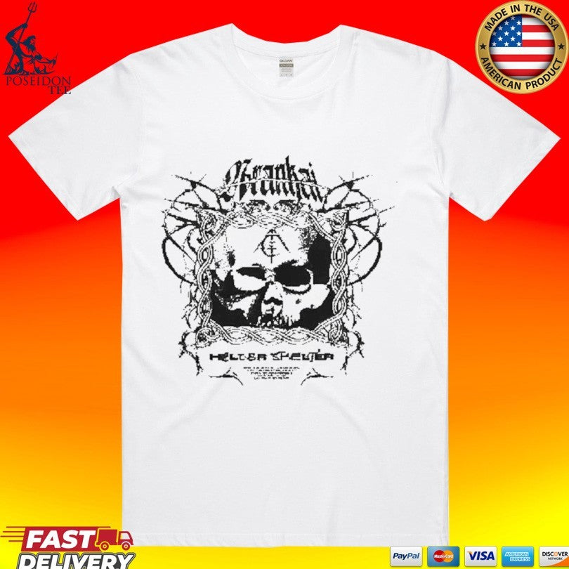 Arankai Gray Skull Tour T-shirt