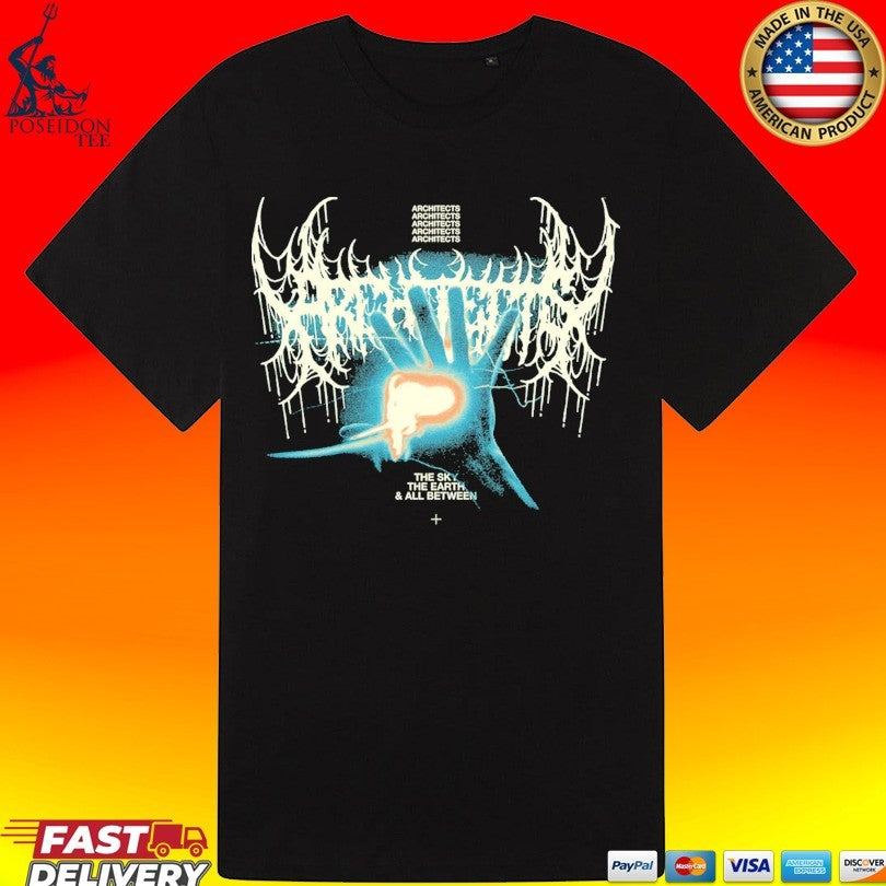 Architects The Earth The Sky And All Between Hand T-shirt