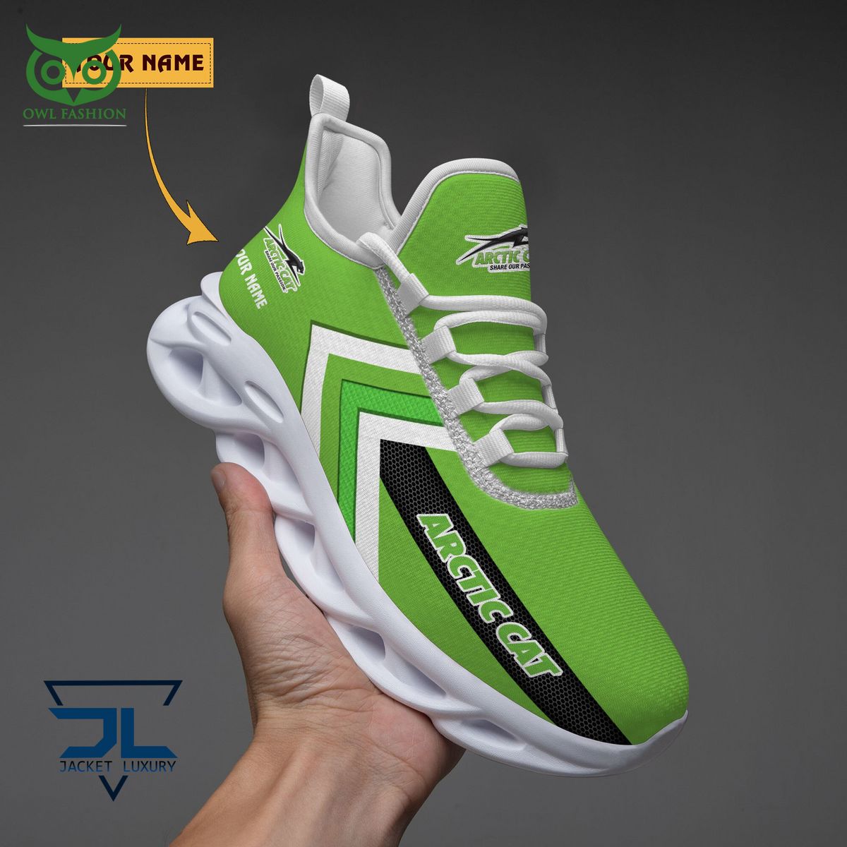 Arctic Cat Automobile Brand Personalized Max Soul Shoes