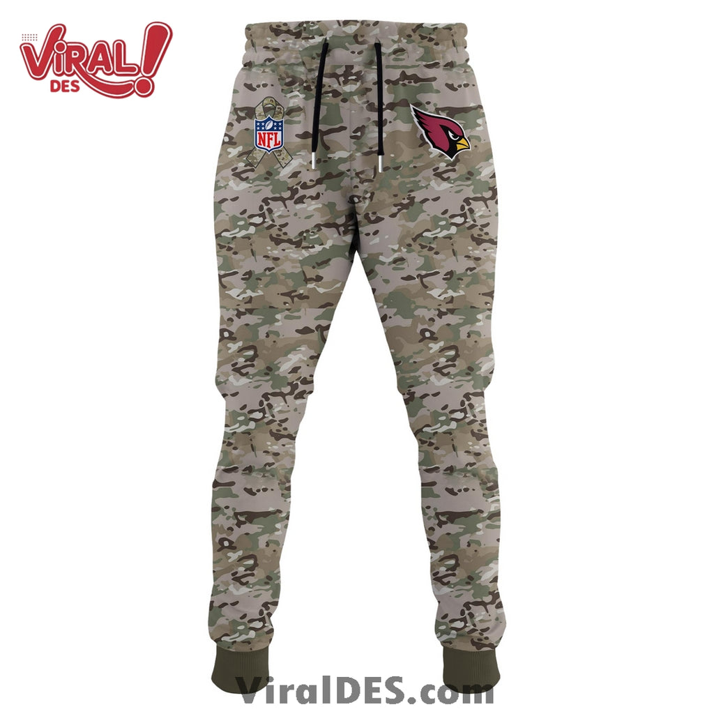 Arizona Cardinals 2025 Salute to Service Hoodie, Long Pants