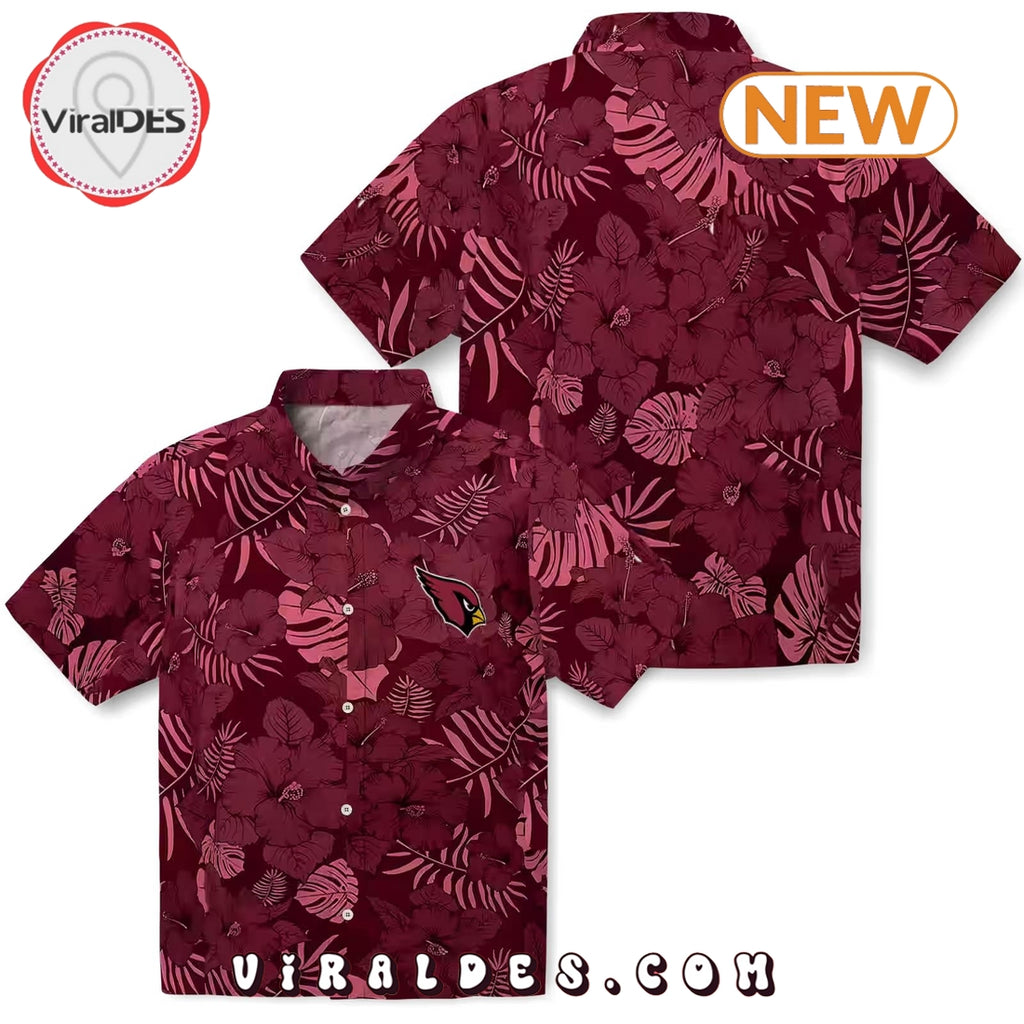 Arizona Cardinals Jungle Vibes Hawaiian Shirt