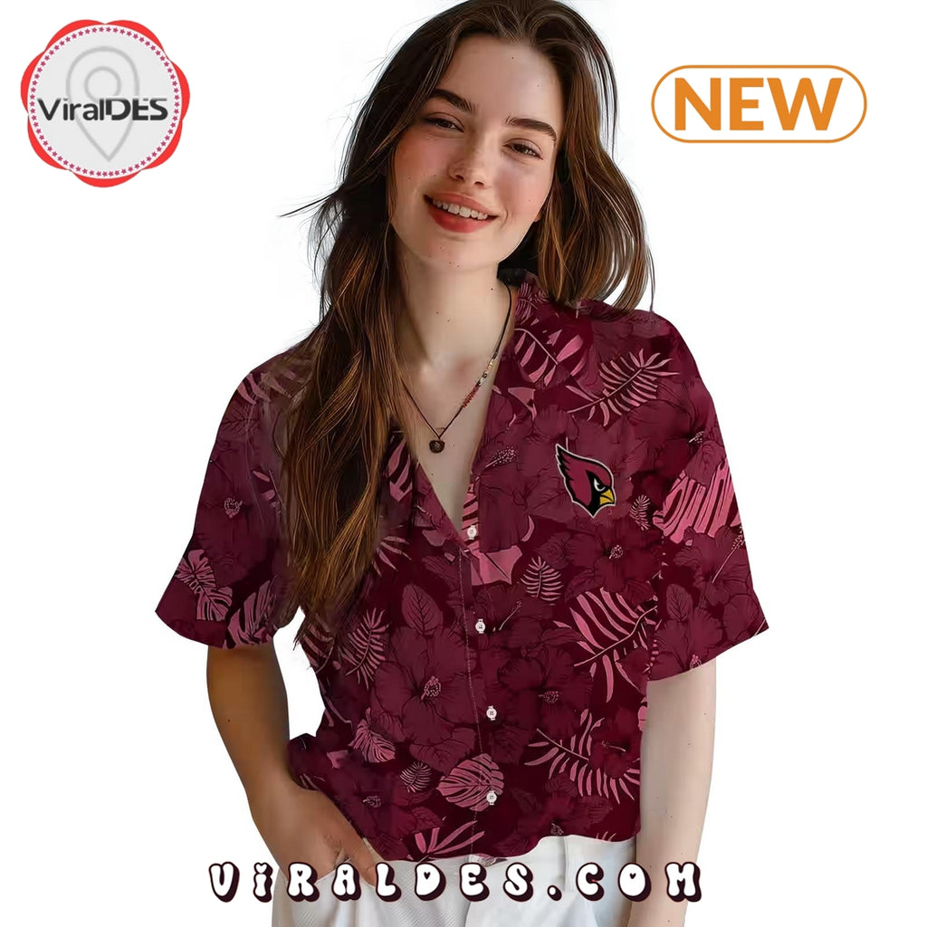 Arizona Cardinals Jungle Vibes Hawaiian Shirt
