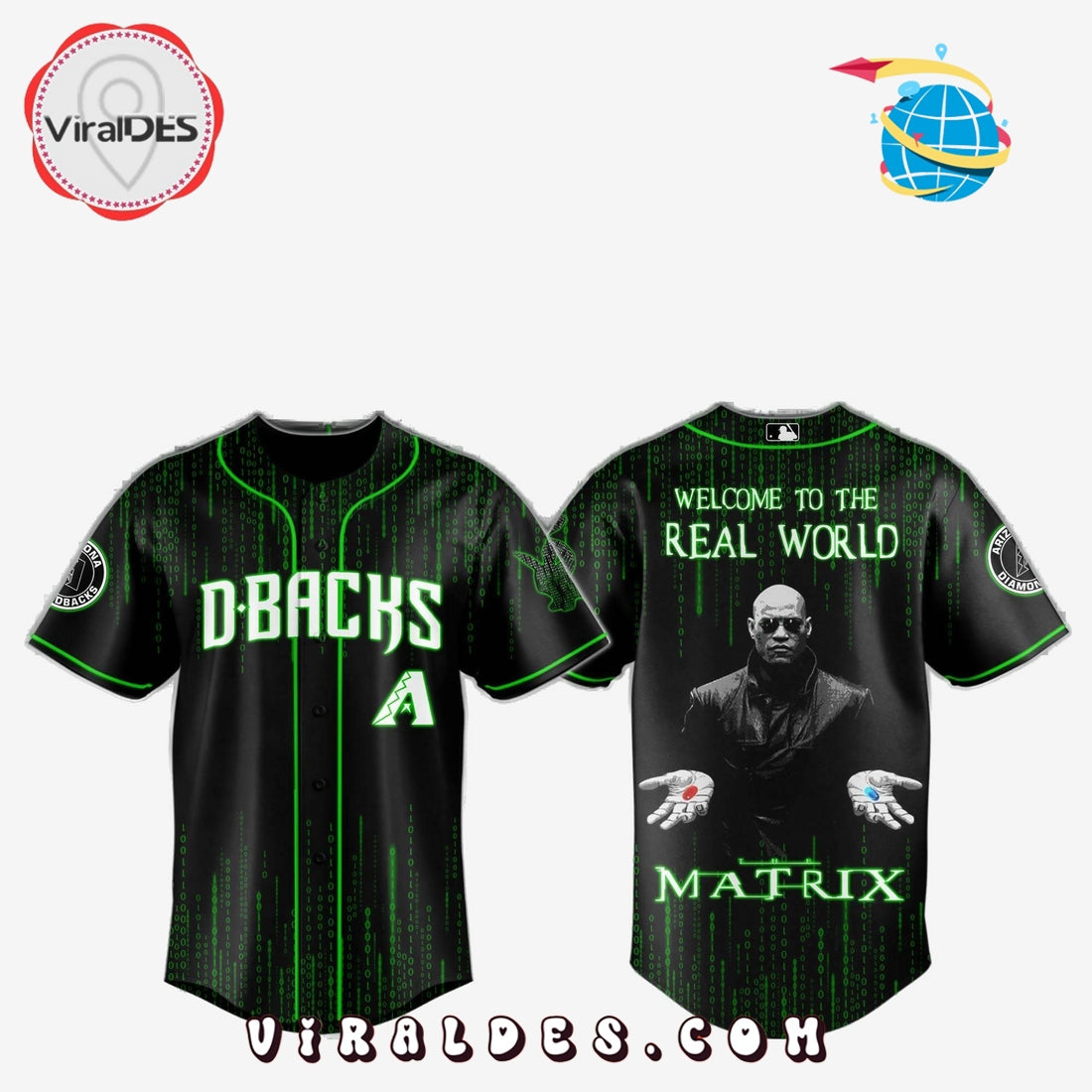 Arizona Diamondbacks MLB The Matrix Baseball Jersey