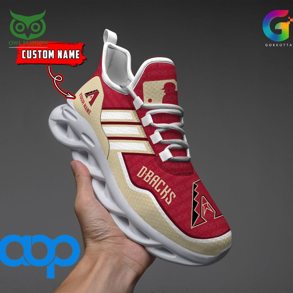 Arizona Diamondbacks MLB Personalized New Max Soul Sneaker