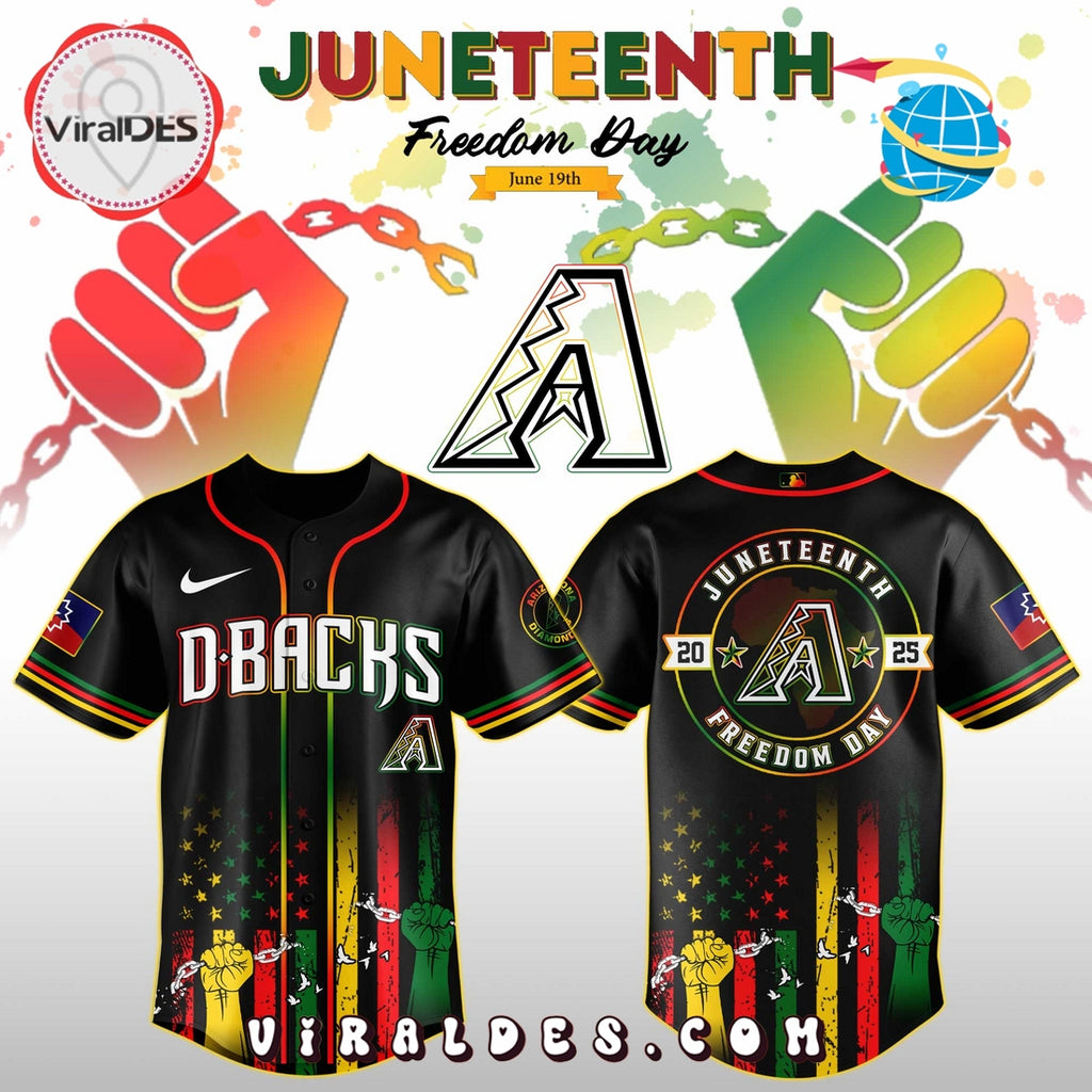 Arizona Diamondbacks x 2025 Juneteenth Day Jersey