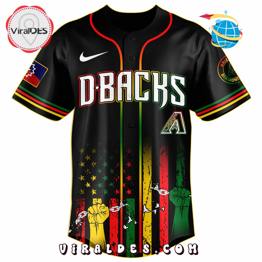 Arizona Diamondbacks x 2025 Juneteenth Day Jersey