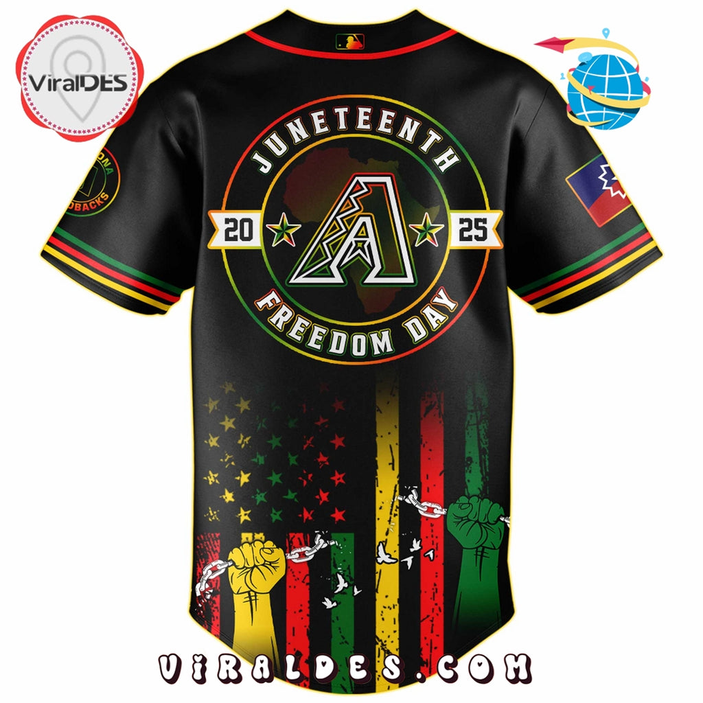 Arizona Diamondbacks x 2025 Juneteenth Day Jersey