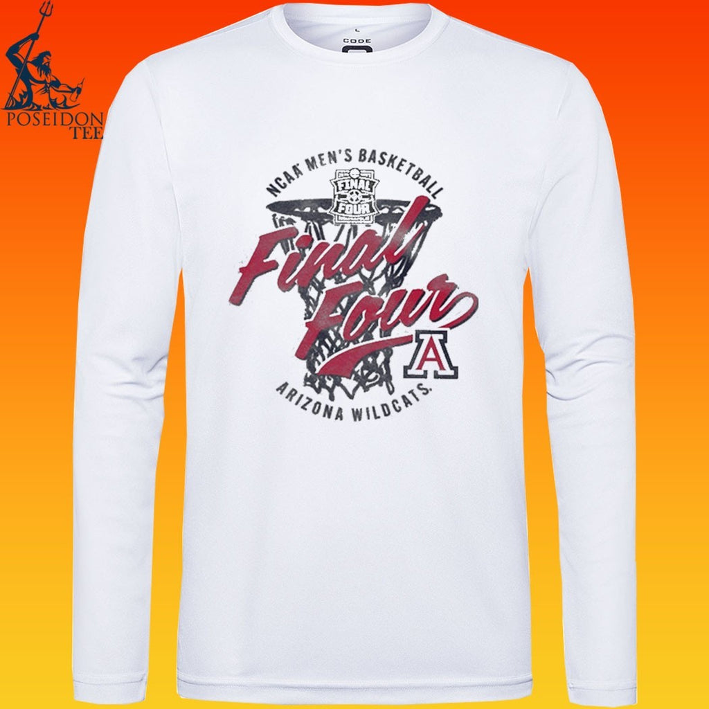 Arizona Wildcats Men’s Basketball 2026 Final Four 2 Hit T-shirt