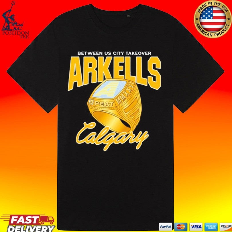 Arkells Between Us City Takeover 2026 Calgary T-shirt