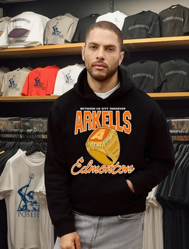 Arkells Edmonton 3 Peat 2026 T-shirt