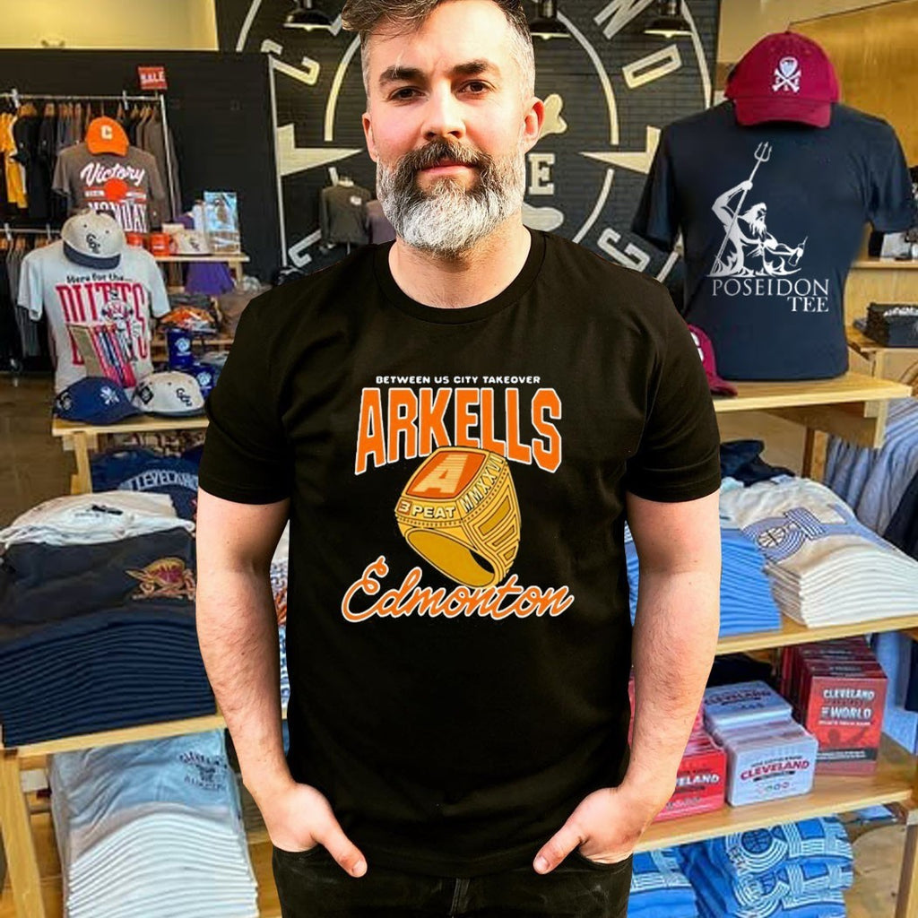 Arkells Edmonton 3 Peat 2026 T-shirt