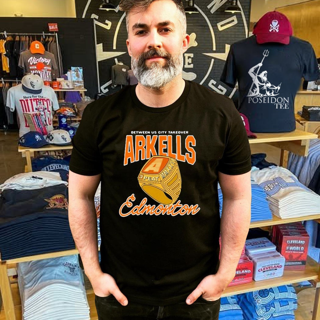 Arkells Edmonton 3 Peat 2026 T-shirt