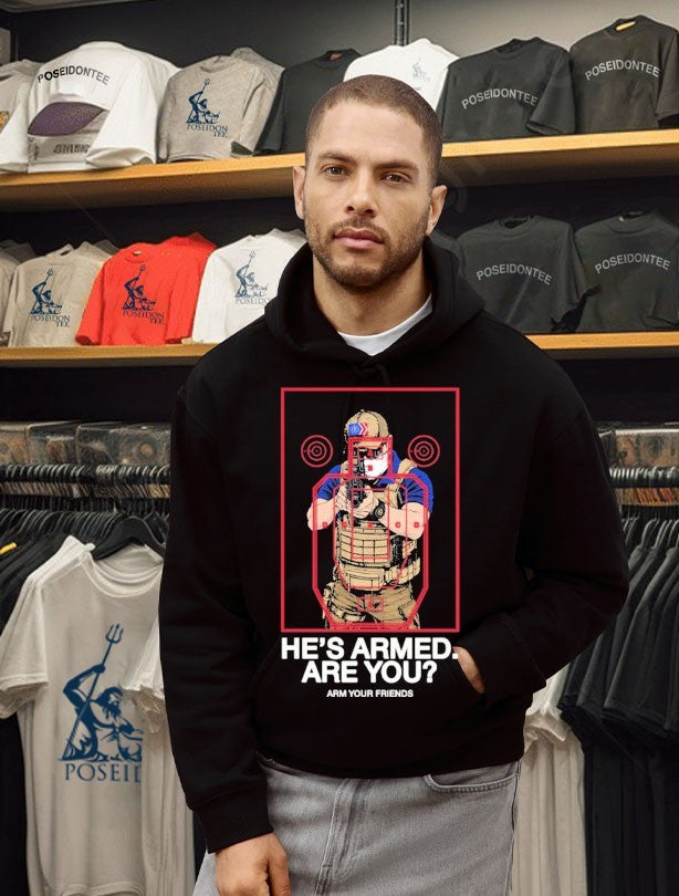Arm Your Friends He’s Armed Are You Khaki Klan T-shirt