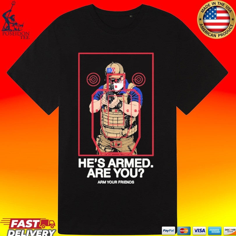 Arm Your Friends He’s Armed Are You Khaki Klan T-shirt