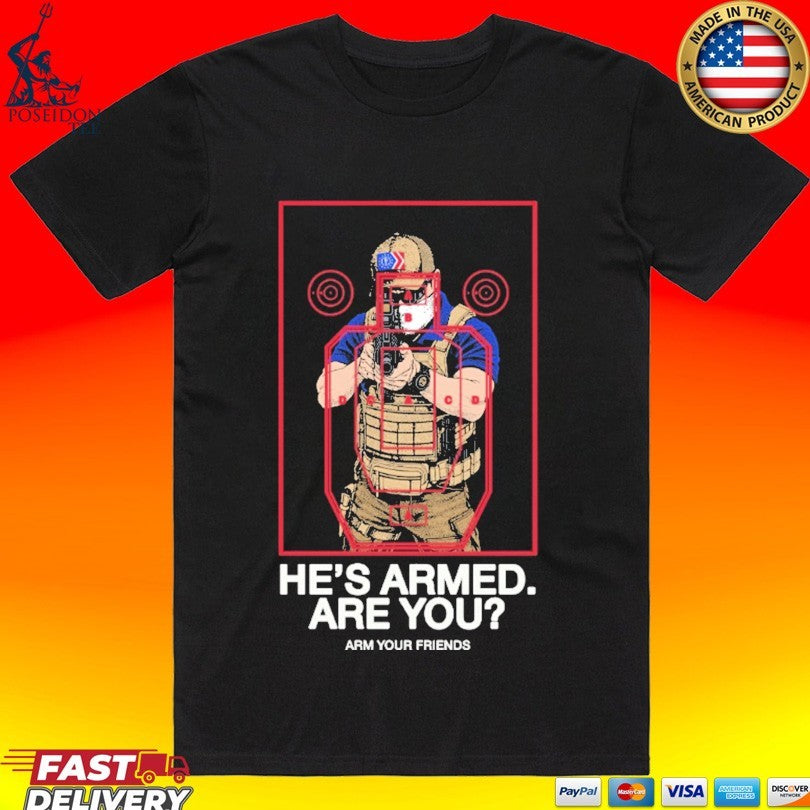 Arm Your Friends He’s Armed Are You Khaki Klan T-shirt