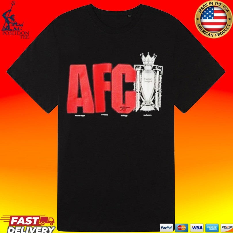 Arsenal Afc Champions 25 26 T-shirt