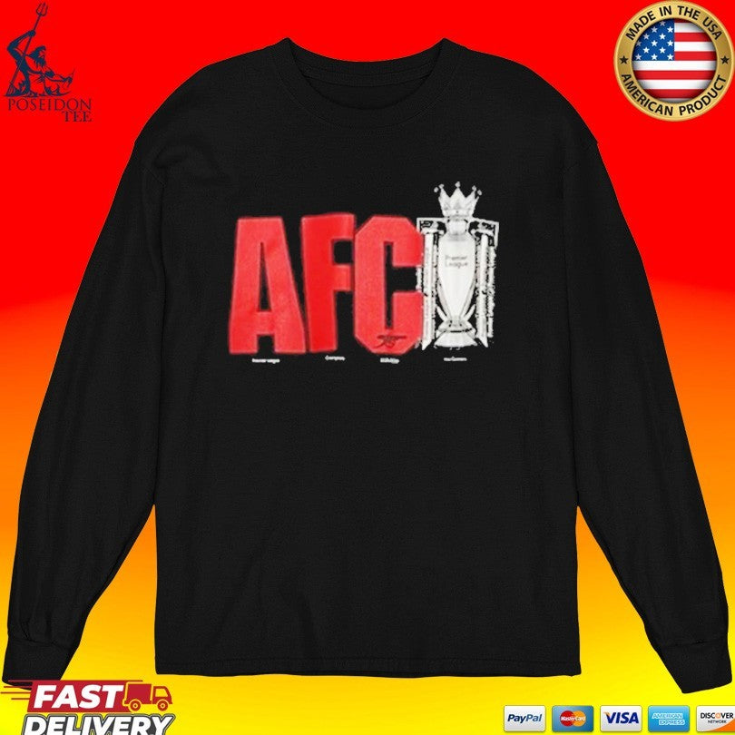 Arsenal Afc Champions 25 26 T-shirt