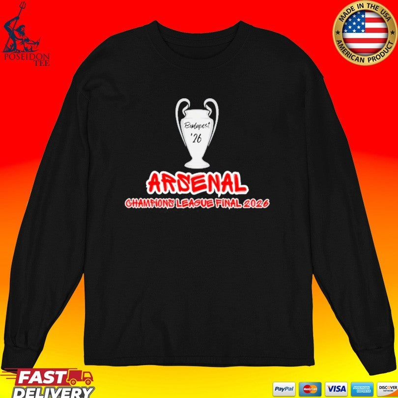 Arsenal Champions League Final 2026 T-shirt