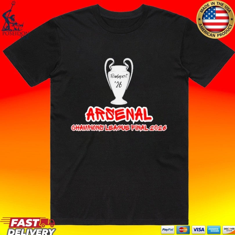 Arsenal Champions League Final 2026 T-shirt