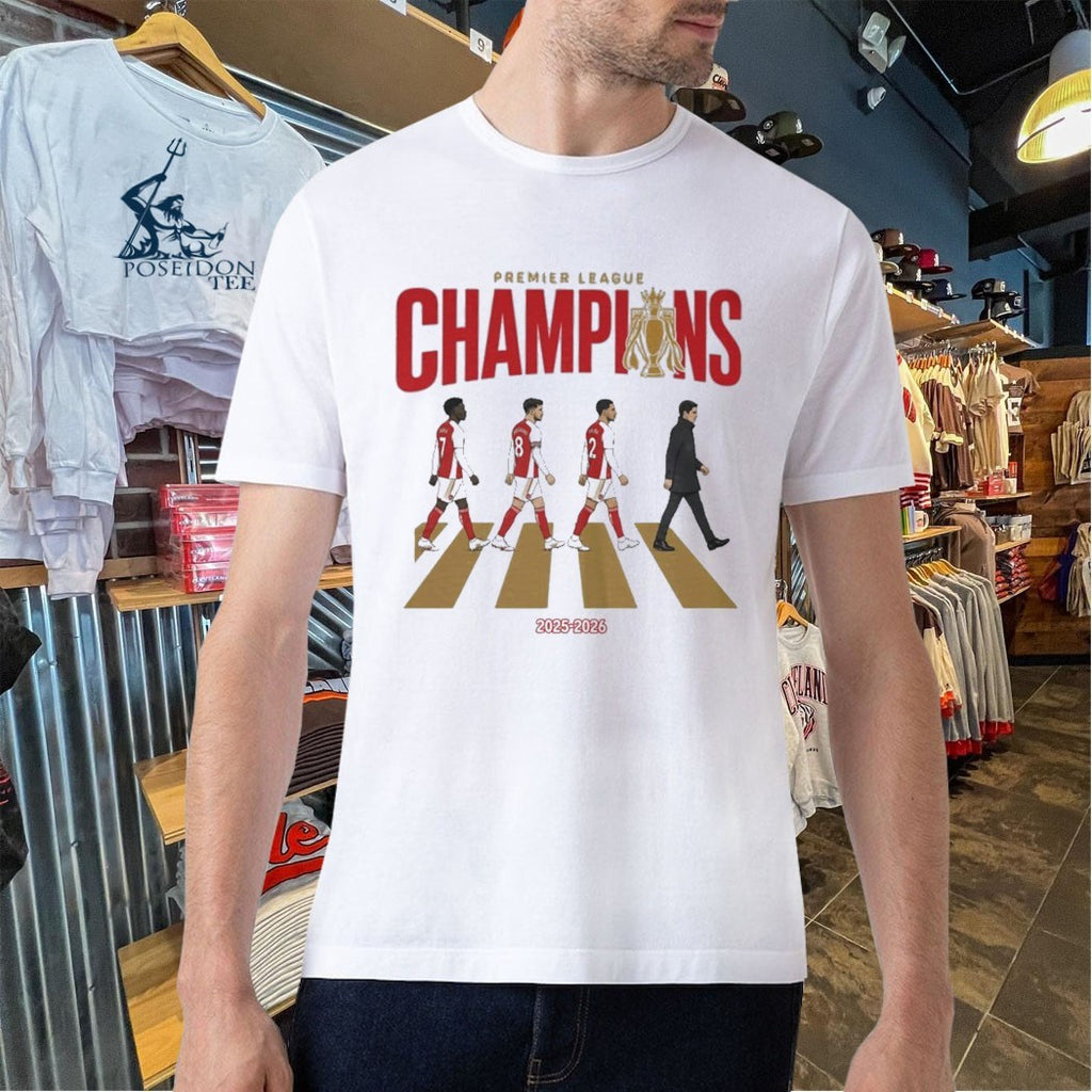 Arsenal Premier League Champions 2025-26 T-shirt