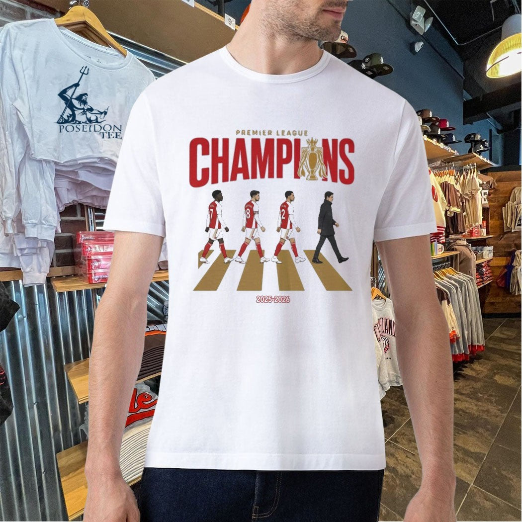 Arsenal Premier League Champions 2025-26 T-shirt
