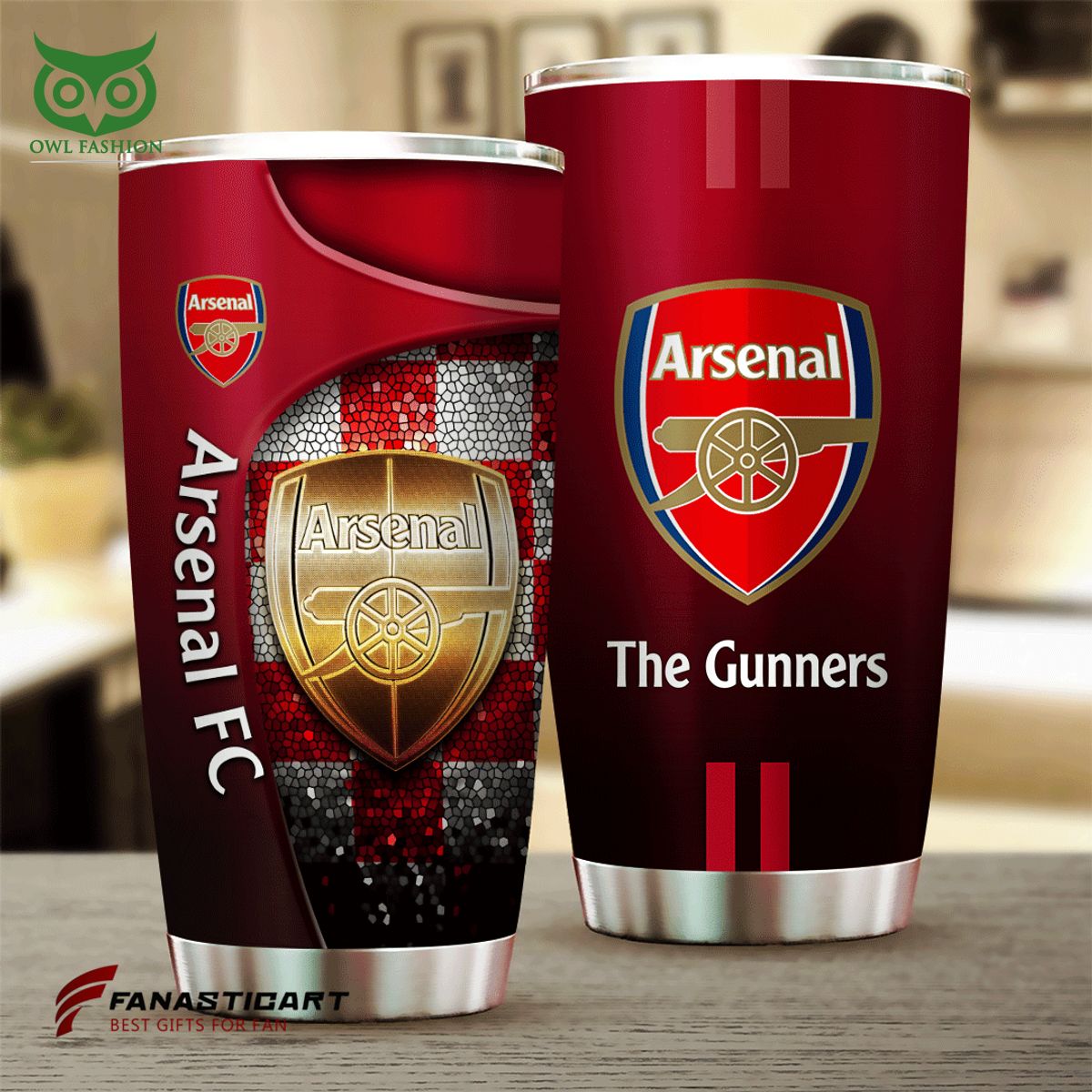 Arsenal Premier League Football Team Tumbler Cup