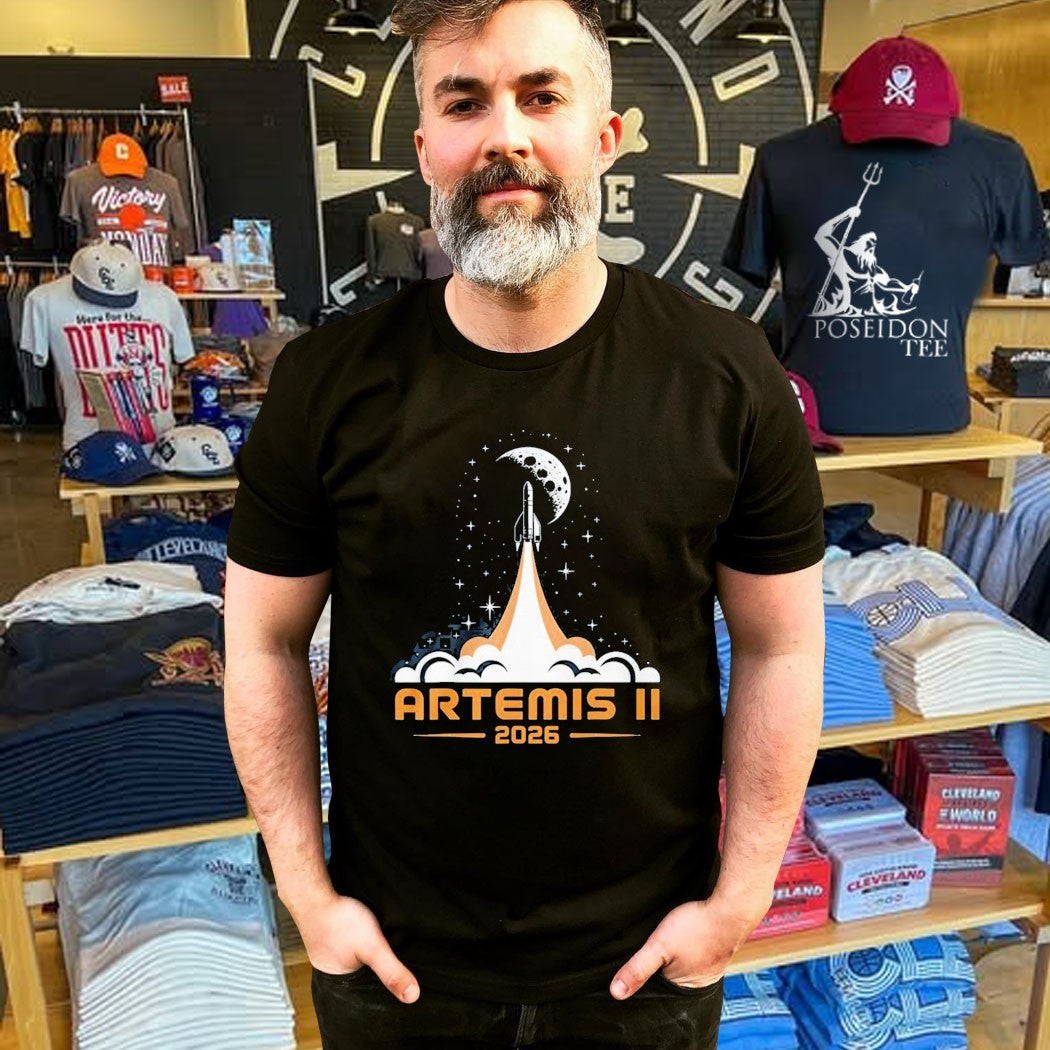 Artemis II Moon Launch 2026 Mission T-shirt