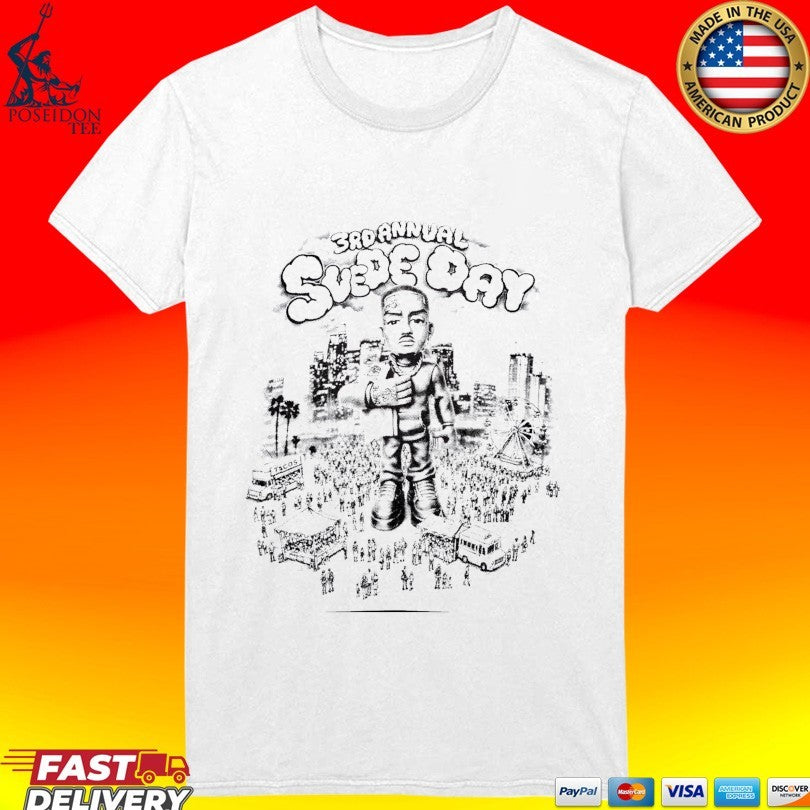 Asaali 3rdanngala Suede Day T-shirt