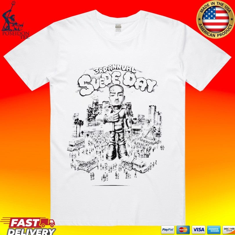 Asaali 3rdanngala Suede Day T-shirt