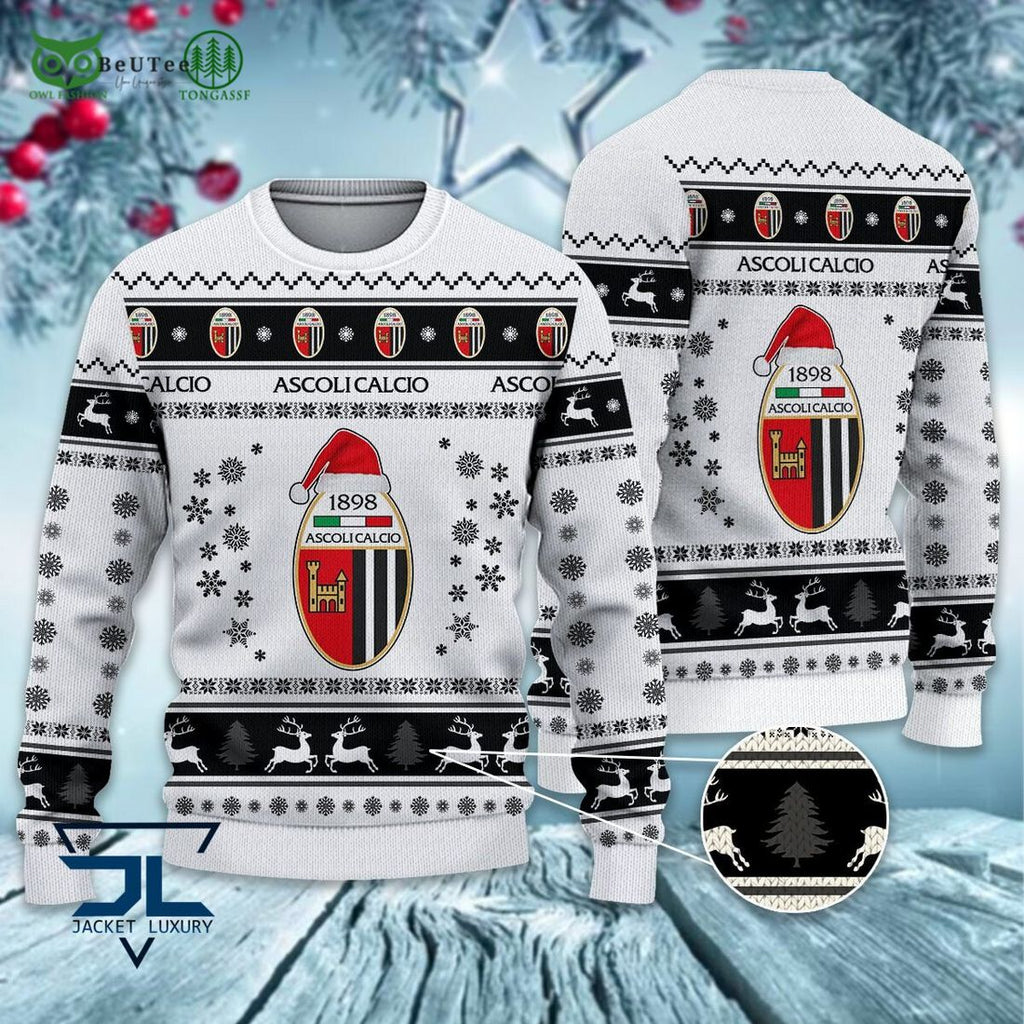 Ascoli Calcio 1898 Football Lega Serie A Ugly Sweater