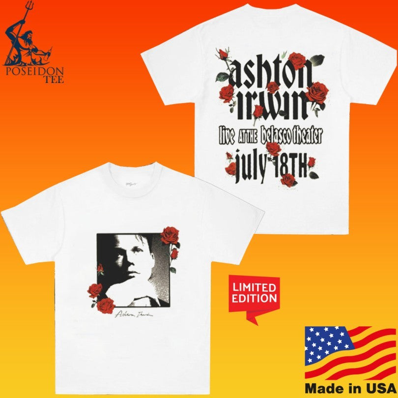 Ashton Irwin Belasco Live At The Belasco Theater July 18th Event Natural T-shirt