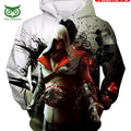 Assassin Ezio Firenze Super Cool Graphic Promo Hd 3d Aop Hoodie