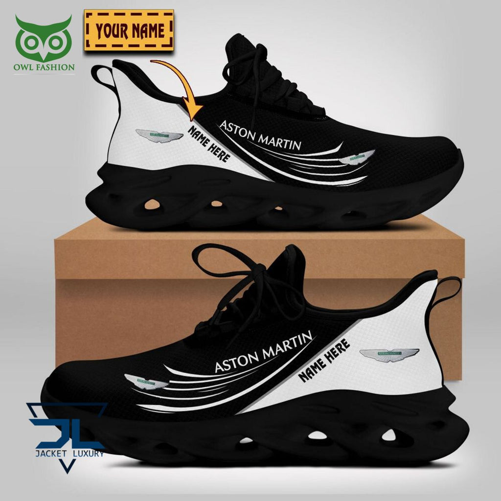 ASTON MARTIN Car Brand Logo Personalized Max Soul Shoes