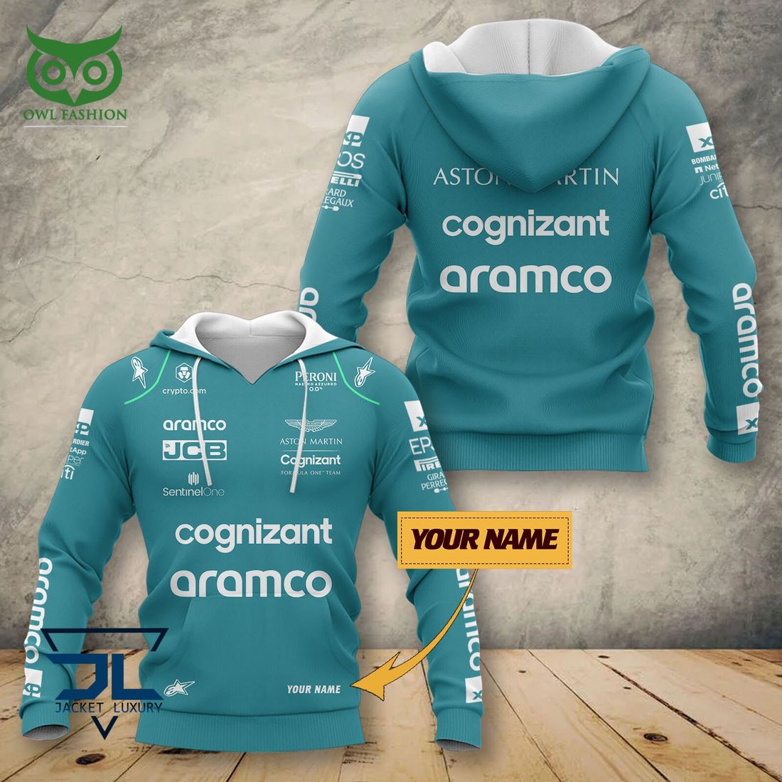 Aston Martin Cognizant F1 Team 3D Printed Shirt