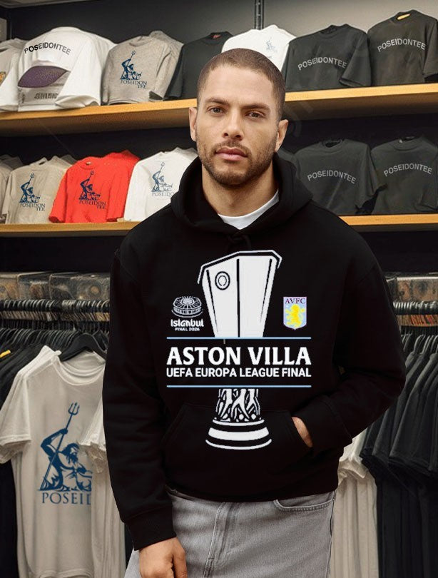 Aston Villa Uefa Europa League Final Istanbul 2026 T-shirt