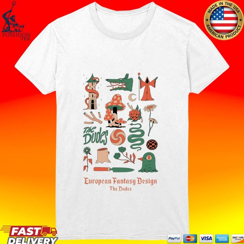 Astrofat The Dudes European Fantasy Design T-shirt