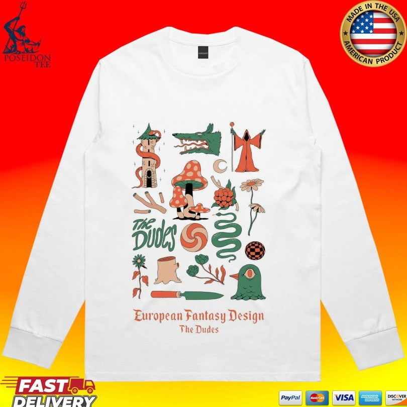 Astrofat The Dudes European Fantasy Design T-shirt