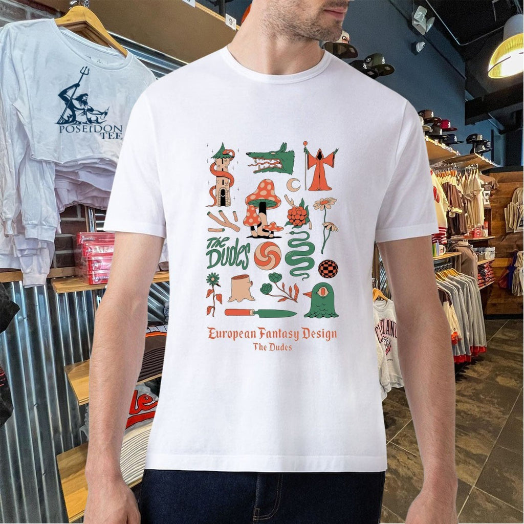 Astrofat The Dudes European Fantasy Design T-shirt