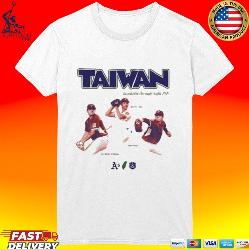 Athletics Taiwanese Heritage Night 2026 T-shirt