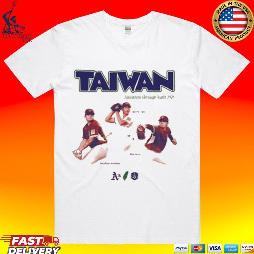 Athletics Taiwanese Heritage Night 2026 T-shirt