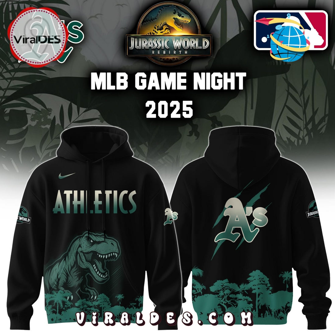 Athletics x Jurassic World Hoodie, Long Pants